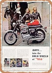 Metal sign 1968 for sale  Delivered anywhere in UK