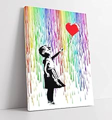 Canvasartshop banksy balloon for sale  Delivered anywhere in UK