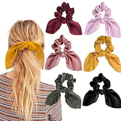 6pcs hair scrunchies for sale  Delivered anywhere in USA 