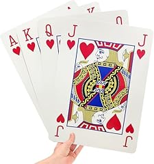 Gigantic playing cards for sale  Delivered anywhere in UK