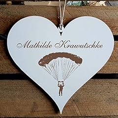 Schild herz fallschirm gebraucht kaufen  Wird an jeden Ort in Deutschland