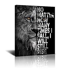 Motivational lion canvas for sale  Delivered anywhere in USA 