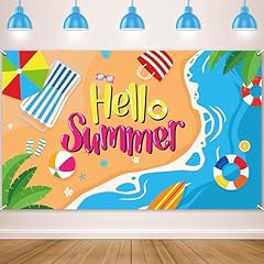 Sommerfest banner hello gebraucht kaufen  Wird an jeden Ort in Deutschland