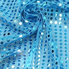1.1mx1m blue sequin for sale  Delivered anywhere in UK