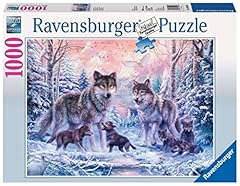 Ravensburger puzzle lupi usato  Spedito ovunque in Italia 