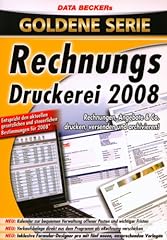 Rechnungs druckerei 2008 gebraucht kaufen  Wird an jeden Ort in Deutschland