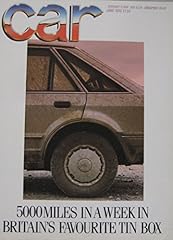 Car magazine 1986 for sale  Delivered anywhere in UK