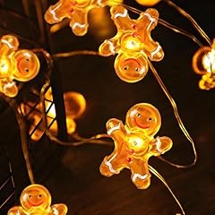 Lebkuchenmann lichterkette wei gebraucht kaufen  Wird an jeden Ort in Deutschland