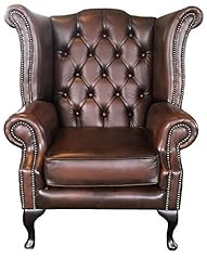 Chesterfield antique brown for sale  Delivered anywhere in UK