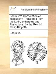 Boethius consolation philosoph d'occasion  Livré partout en France