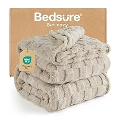 Bedsure fleece blanket for sale  Delivered anywhere in UK