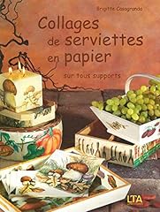 Collages serviettes papier d'occasion  Livré partout en Belgiqu