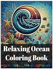 Relaxing ocean coloring for sale  Delivered anywhere in USA 