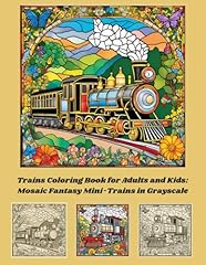 Trains coloring book for sale  Delivered anywhere in USA 