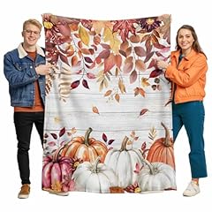 Throw blanket pumpkin for sale  Delivered anywhere in USA 