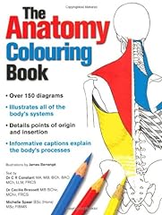 Anatomy colouring book d'occasion  Livré partout en France