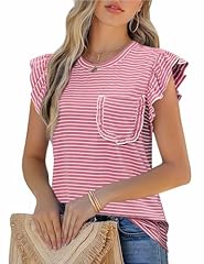 Shirts women striped for sale  Delivered anywhere in USA 