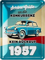 Lanolu blechschild trabant gebraucht kaufen  Wird an jeden Ort in Deutschland