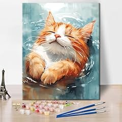 Colorful cat paint for sale  Delivered anywhere in USA 