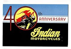 Indian motorcycles 40th for sale  Delivered anywhere in USA 