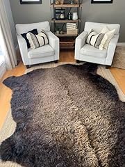 Deluxe cowhides bison for sale  Delivered anywhere in USA 