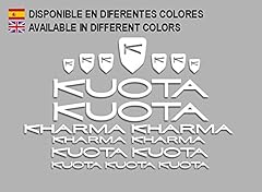 Ecoshirt autocollants kuota d'occasion  Livré partout en Belgiqu