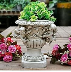 Cherub angel planters for sale  Delivered anywhere in USA 