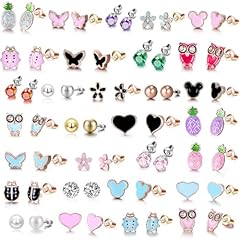 Pairs hypoallergenic earrings for sale  Delivered anywhere in USA 