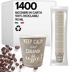 1400 bicchieri caffè usato  Spedito ovunque in Italia 
