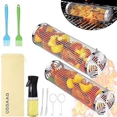 Pcs rolling grilling for sale  Delivered anywhere in USA 