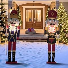 Solar christmas nutcracker for sale  Delivered anywhere in USA 