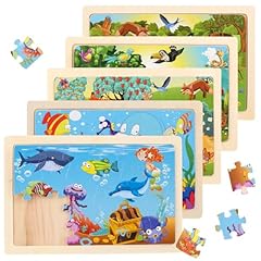5x24 teilen holzpuzzle gebraucht kaufen  Wird an jeden Ort in Deutschland