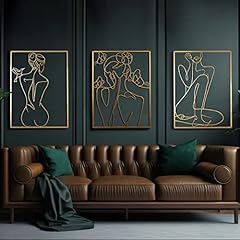 Gold metal wall for sale  Delivered anywhere in USA 