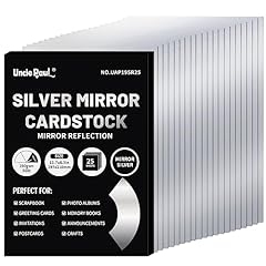 Sliver mirror cardstock for sale  Delivered anywhere in UK