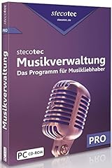 Stecotec musikverwaltung pro gebraucht kaufen  Wird an jeden Ort in Deutschland