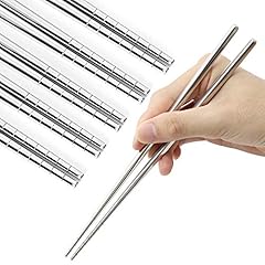 Stainless steel chopsticks for sale  Delivered anywhere in USA 