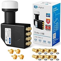 Digital octo lnb usato  Spedito ovunque in Italia 