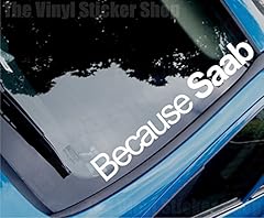 Car sticker saab for sale  Delivered anywhere in UK