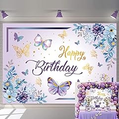 Violet papillon anniversaire d'occasion  Livré partout en France