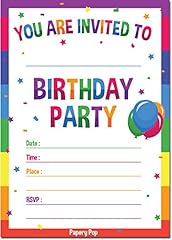 Birthday invitations envelopes for sale  Delivered anywhere in USA 