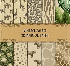 Vintage safari scrapbook for sale  Delivered anywhere in UK