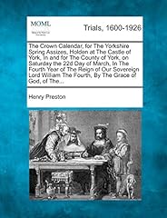 Crown calendar yorkshire for sale  Delivered anywhere in USA 
