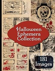 Halloween ephemera collection for sale  Delivered anywhere in Ireland