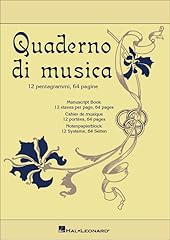 Quaderno musica form usato  Spedito ovunque in Italia 