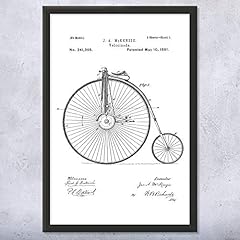 Velocipede patent framed for sale  Delivered anywhere in USA 