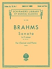 Johannes brahms sonata for sale  Delivered anywhere in UK