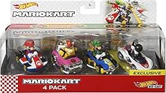 Hot Wheels Mario Kart Characters and Karts as Die-Cast Toy Cars 4-Pack [Amazon Exclusive] for sale  Delivered anywhere in Canada