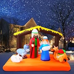 Christmas inflatable nativity for sale  Delivered anywhere in USA 