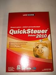 Quicksteuer deluxe 2010 gebraucht kaufen  Wird an jeden Ort in Deutschland