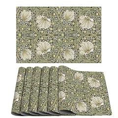 William morris placemats for sale  Delivered anywhere in USA 